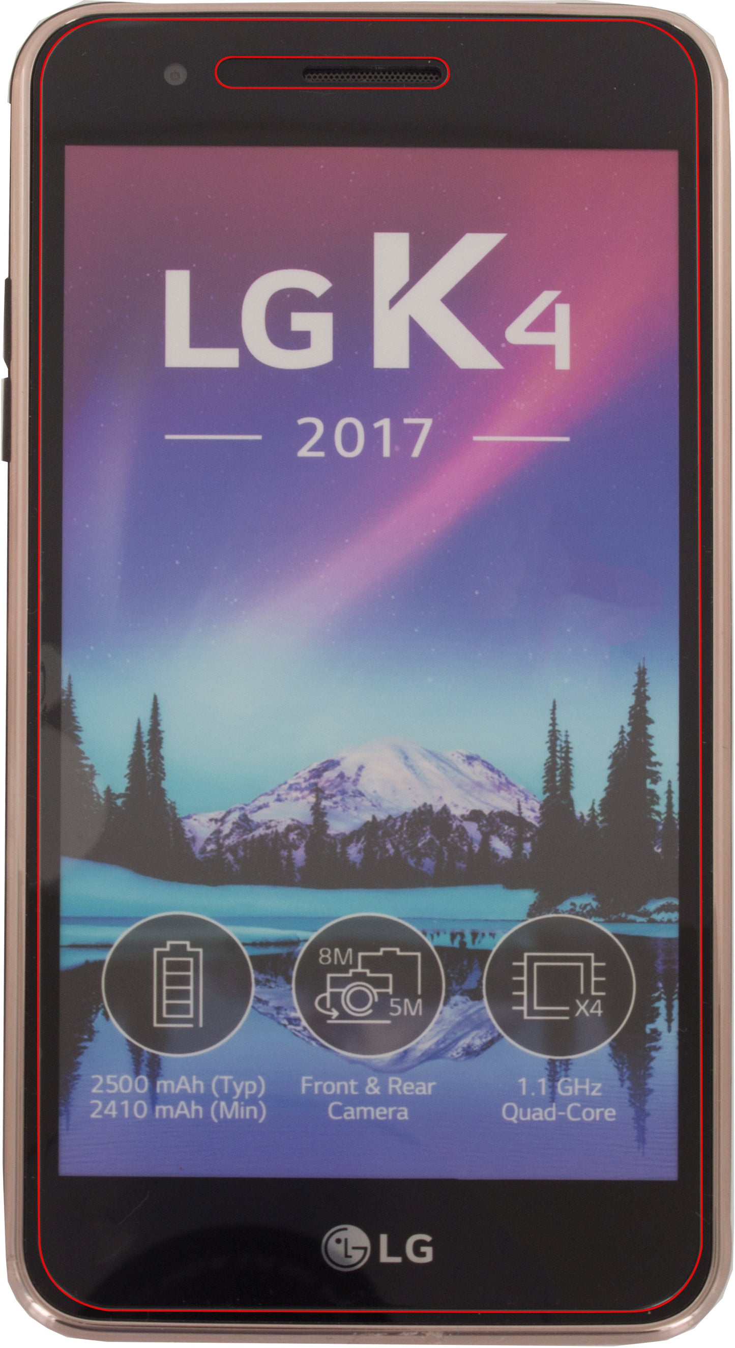 Mobilize Glass Screen Protector Lg K4 2017
