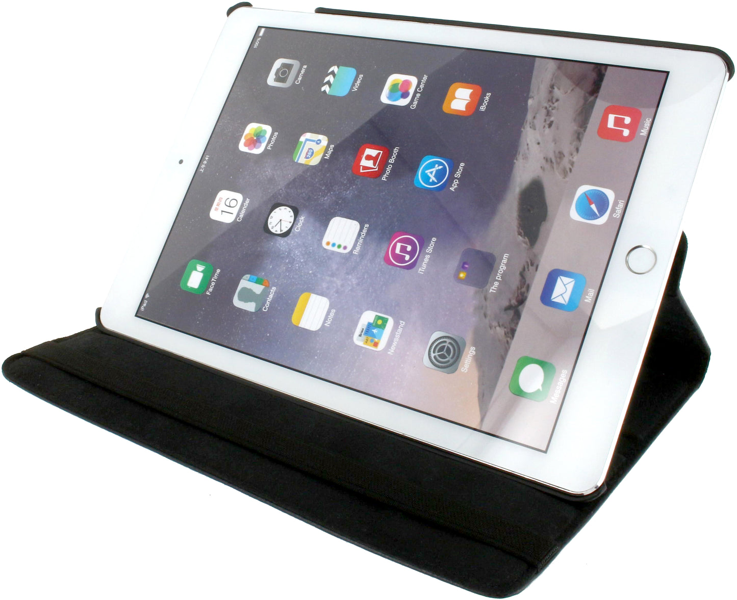 Xccess Rotating Stand Case Apple Ipad 9.7 2017/2018/Air Black