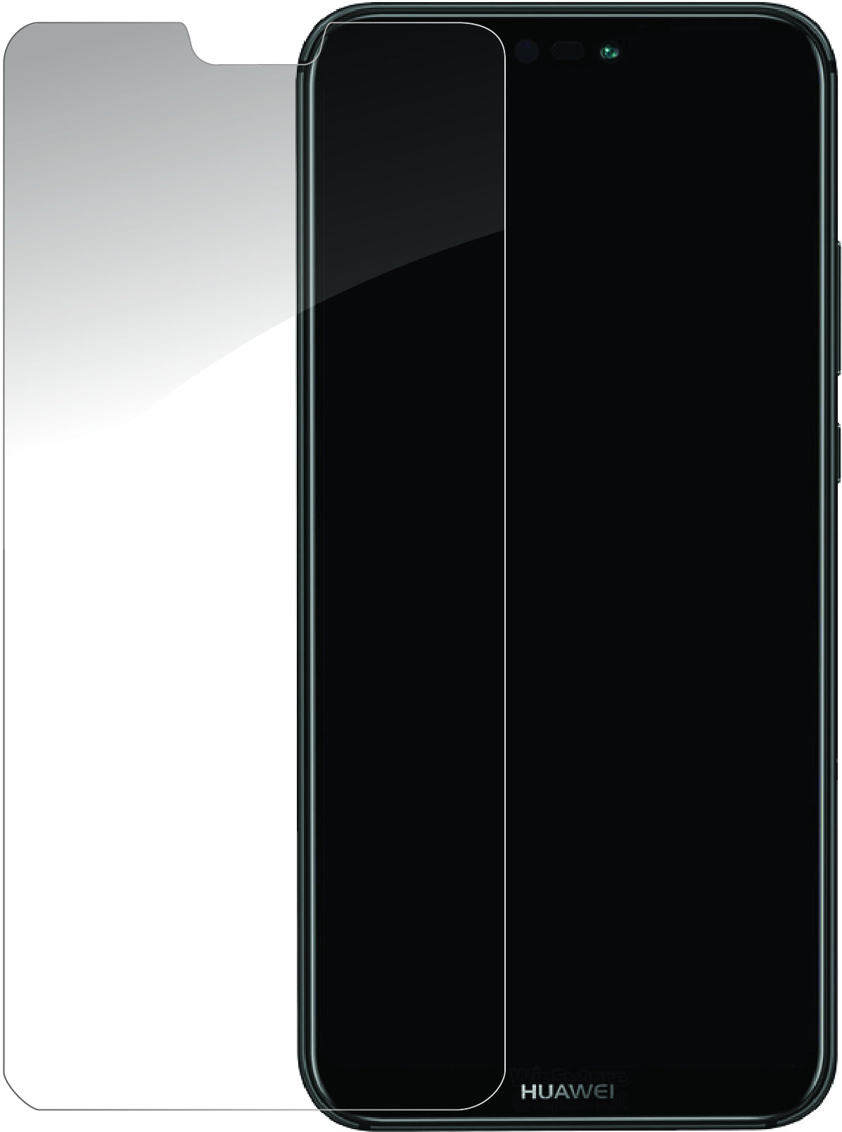 Mobilize Glass Screen Protector Huawei P20 Lite