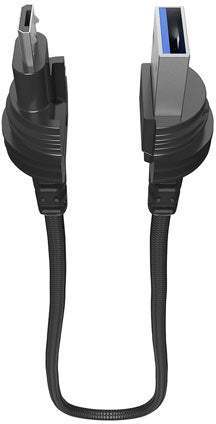 Lifeproof Lifeactiv Charge/Sync Lanyard Cable Micro Usb Black