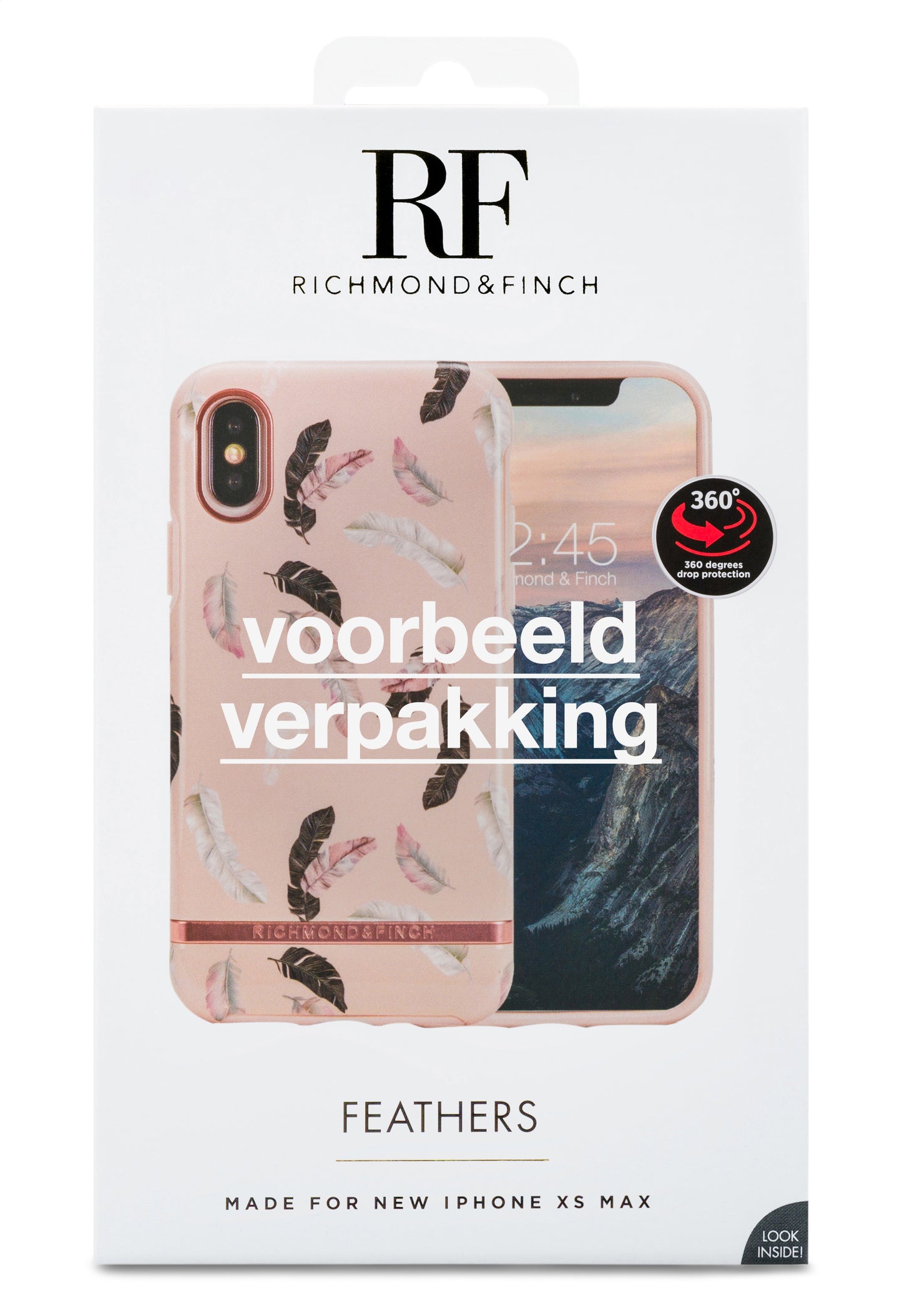 Richmond & Finch Freedom Series Apple Iphone Xs Max Black Out/Black