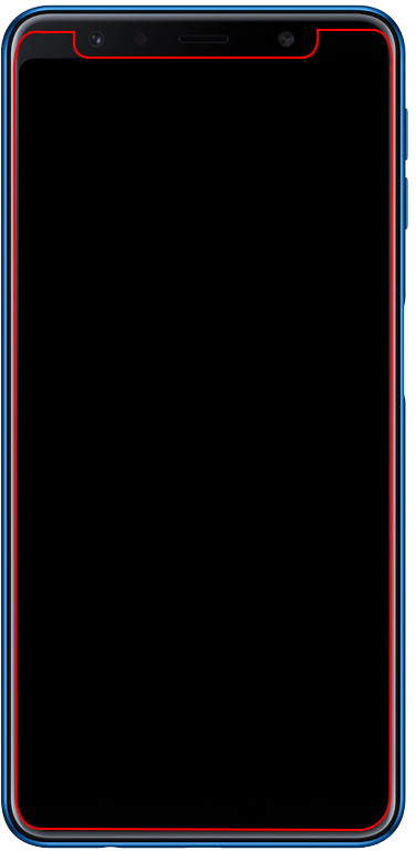 Mobilize Glass Screen Protector Samsung Galaxy A7 2018