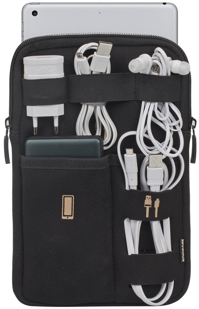 Rivacase Antishock Travel Organizer 7-8Inch Black