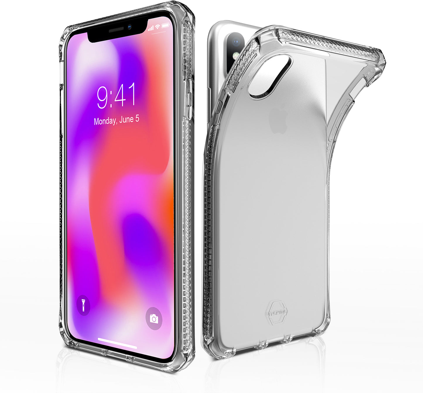 Itskins Level 2 Spectrumclear For Apple Iphone X/Xs Transparent