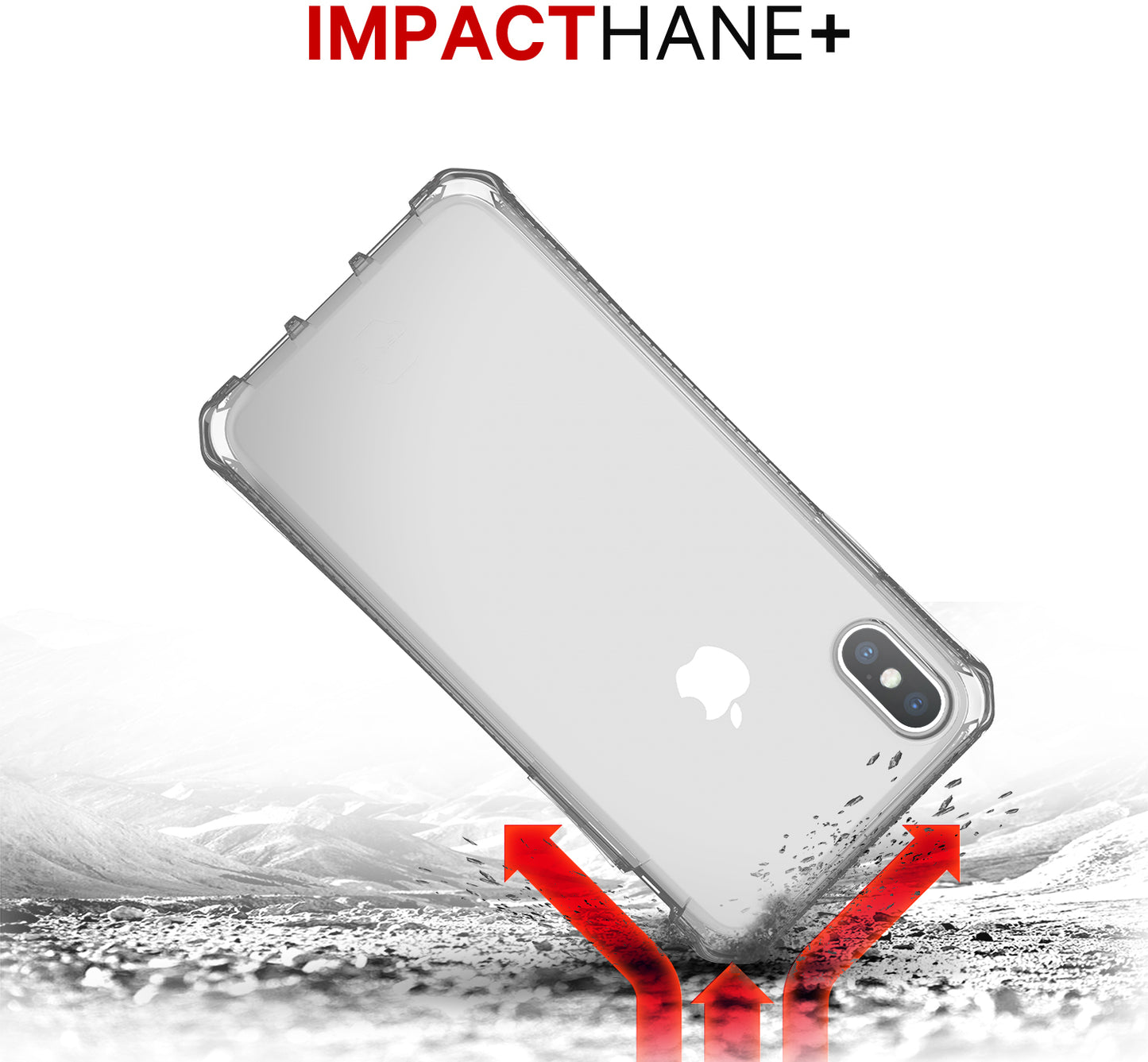 Itskins Level 2 Spectrumclear For Apple Iphone X/Xs Transparent