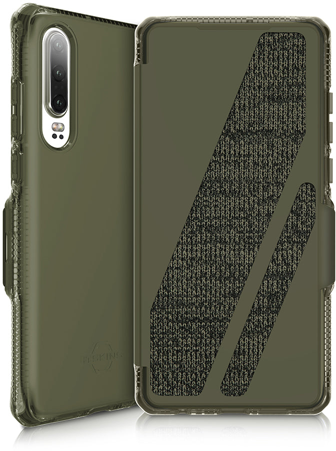 Itskins Level 2 Spectrumfolio For Huawei P30 Kaki
