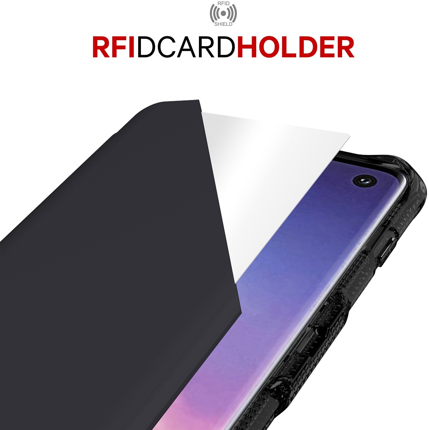 Itskins Level 2 Spectrumfolio For Apple Iphone Xs Max Pure Black