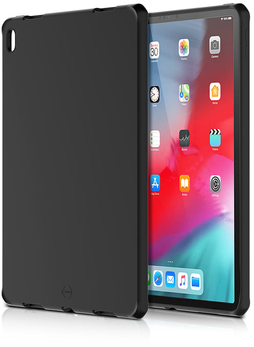 Itskins Level 2 Spectrumsolid For Apple Ipad Pro 11 2018 Plain Black
