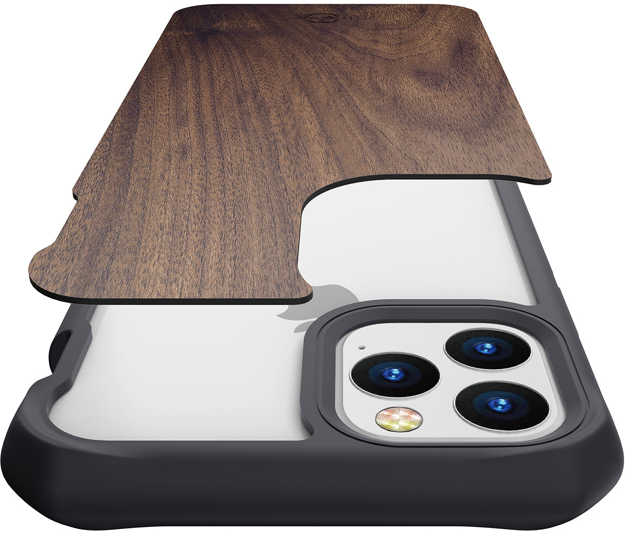 Itskins Level 2 Hybridfusion For Apple Iphone 11 Pro Max Dark Wood