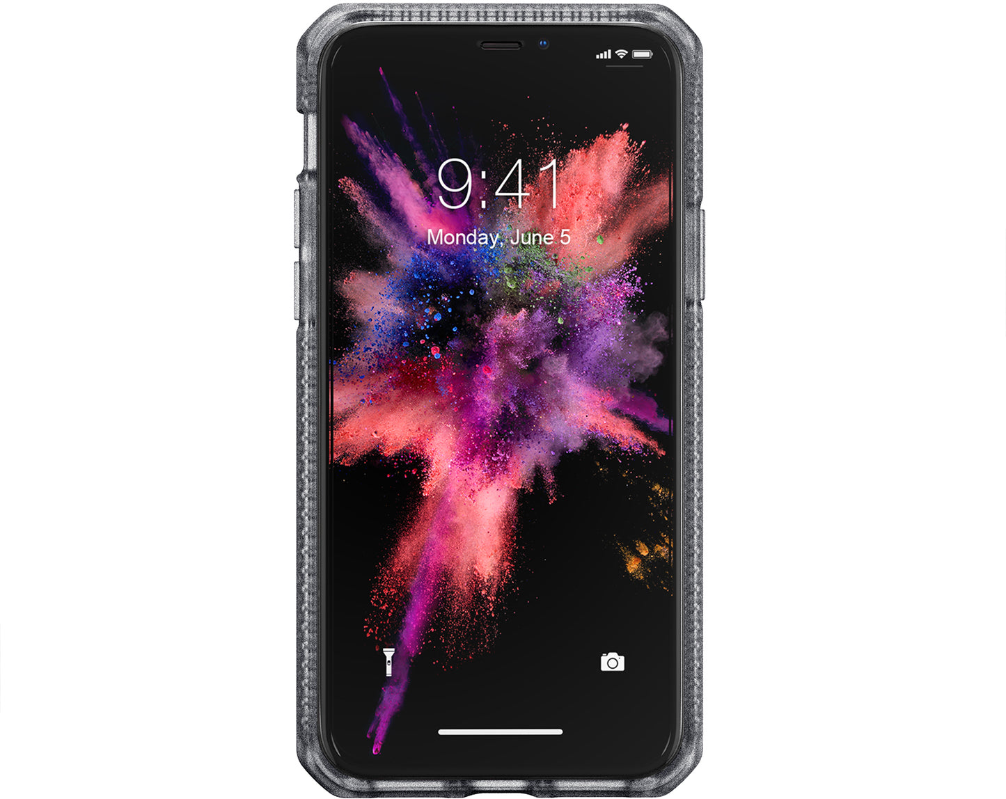 Itskins Level 2 Hybridfrost For Apple Iphone 11/Xr Transparent Black