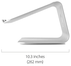 Rain Design Mstand 360 Laptop Stand + Swivel Base Silver