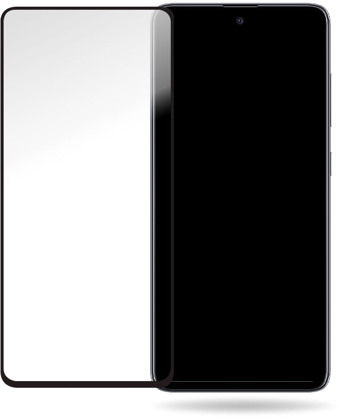 Mobilize Glass Screen Protector - Black Frame - Samsung Galaxy A51/A51 5G