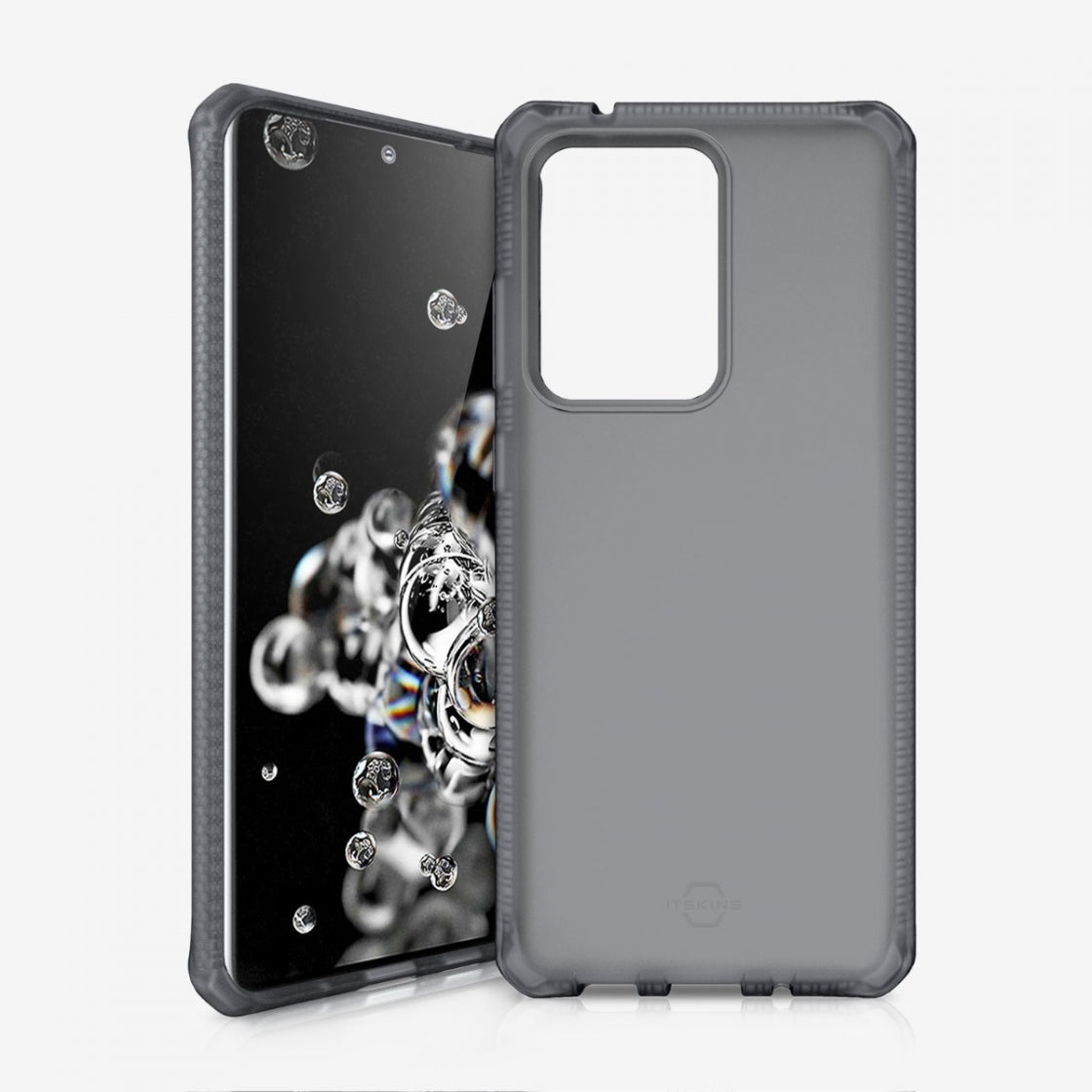 Itskins Level 2 Spectrumfrost For Samsung Galaxy S20+/S20+ 5G Transparent Black