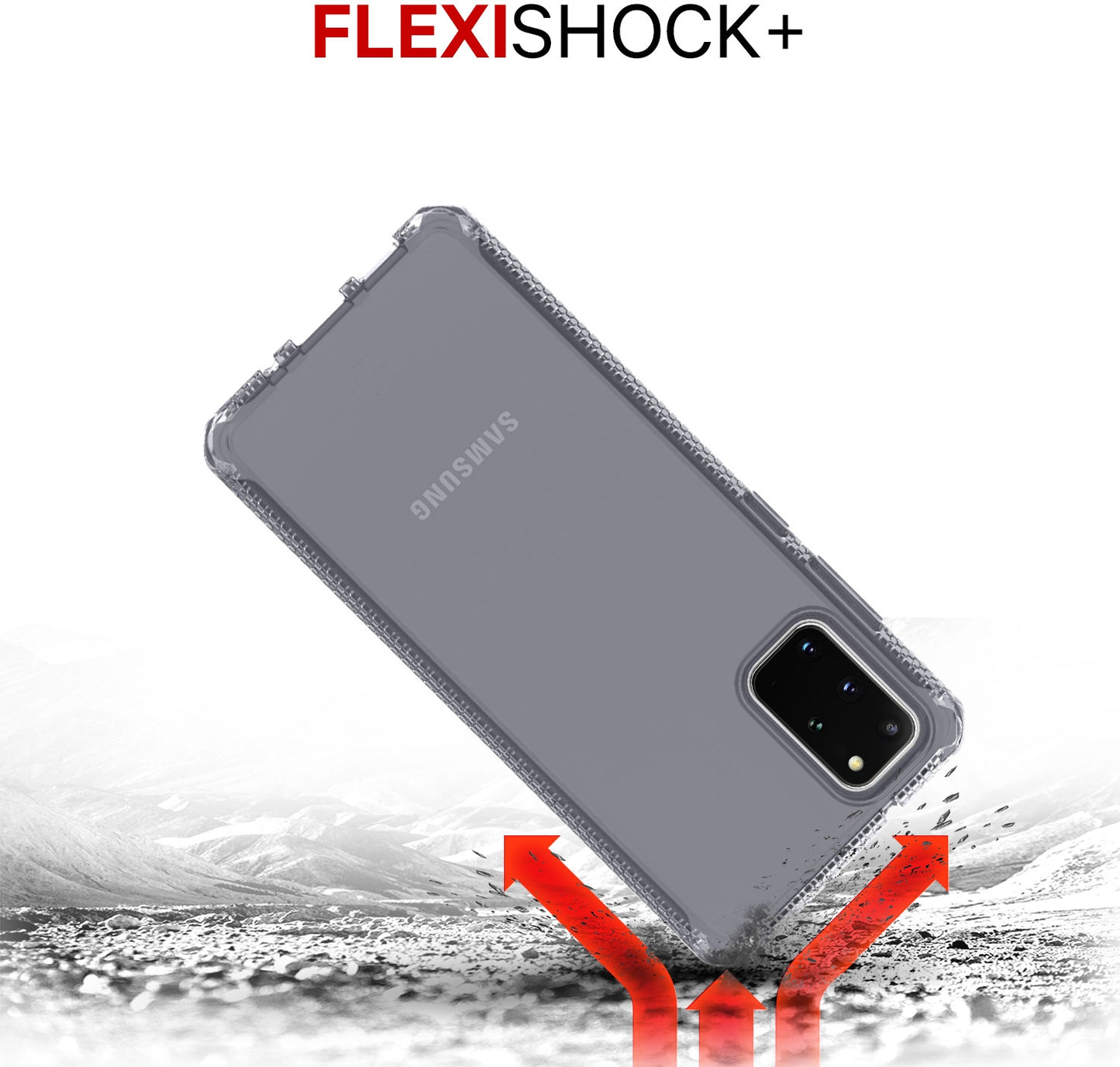 Itskins Level 2 Spectrumclear For Samsung Galaxy S20+/S20+ 5G Black
