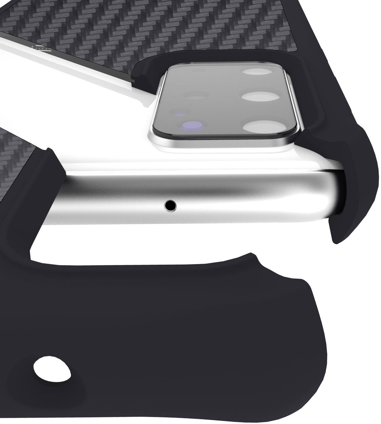 Itskins Level 2 Hybridfusion For Samsung Galaxy S20 Ultra/S20 Ultra 5G Carbon