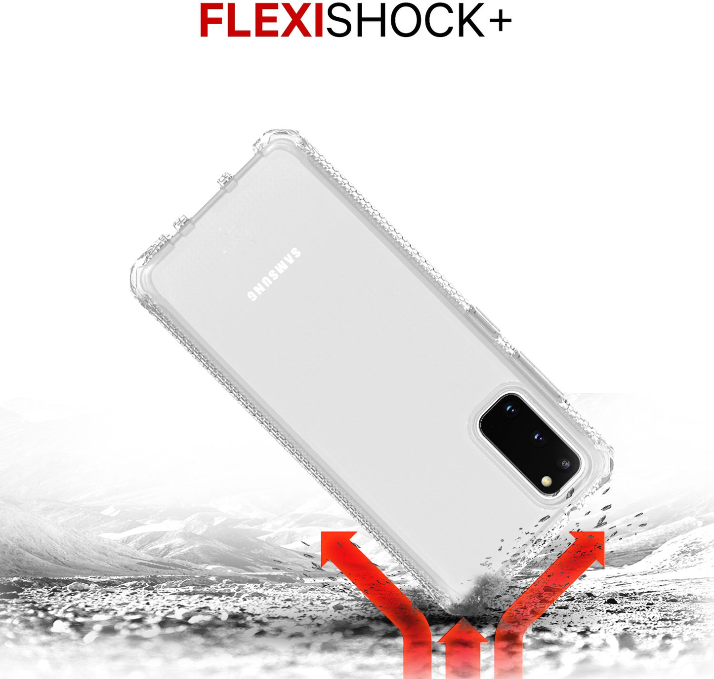 Itskins Level 2 Spectrumclear For Samsung Galaxy S20/S20 5G Transparent