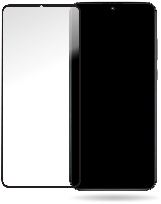 Mobilize Glass Screen Protector - Black Frame - Huawei Y6P