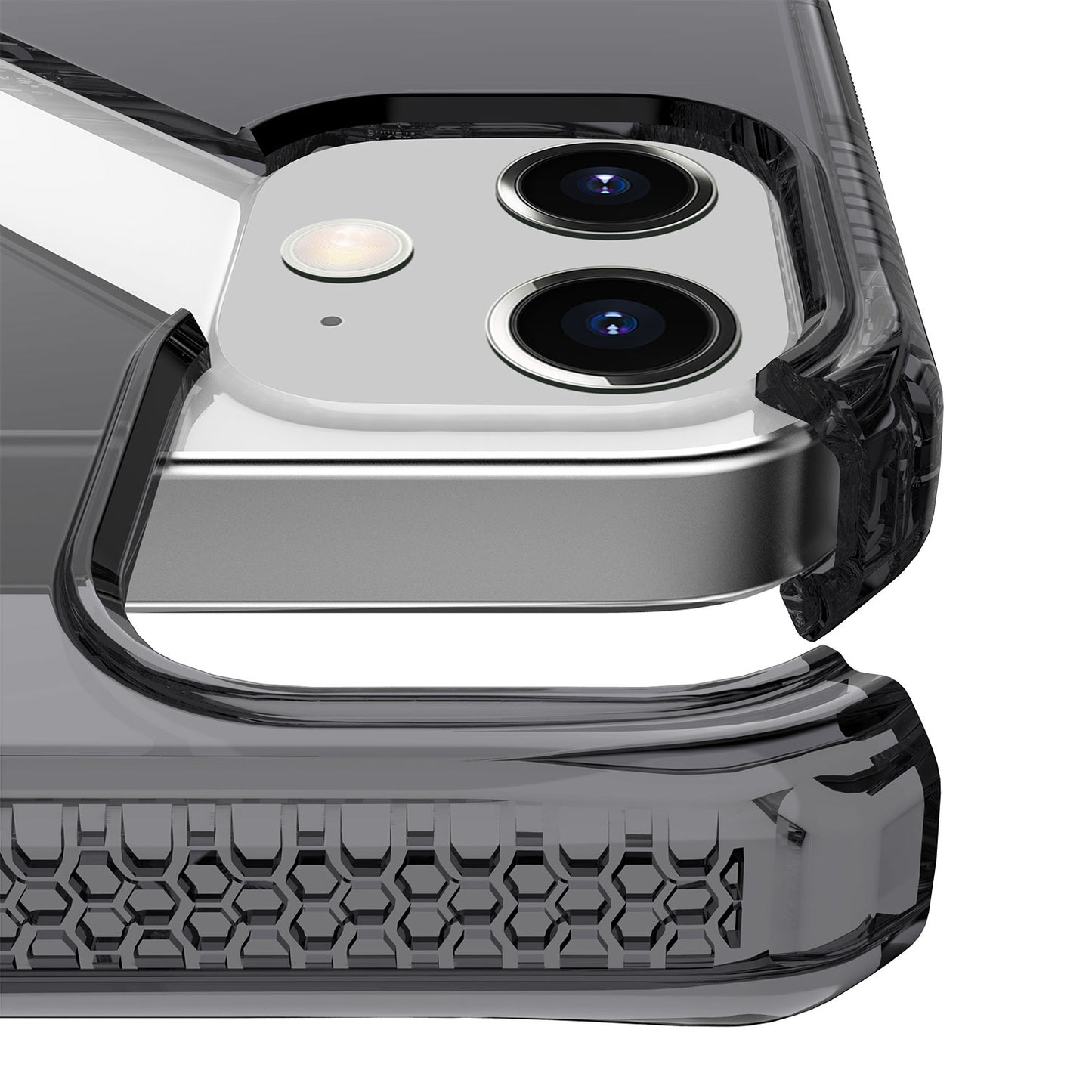 Itskins Level 2 Spectrumclear For Apple Iphone 12 Mini Smoke