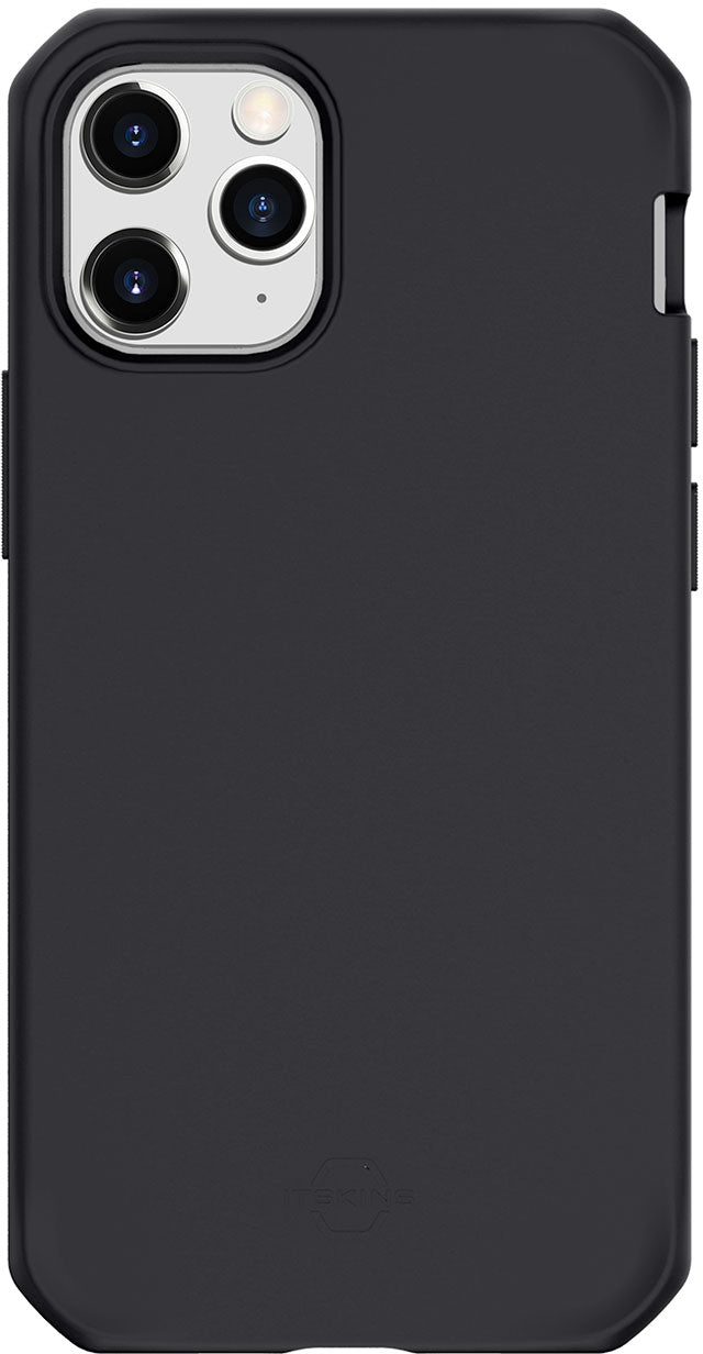 Itskins Level 2 Spectrumsolid For Apple Iphone 12/12 Pro Plain Black