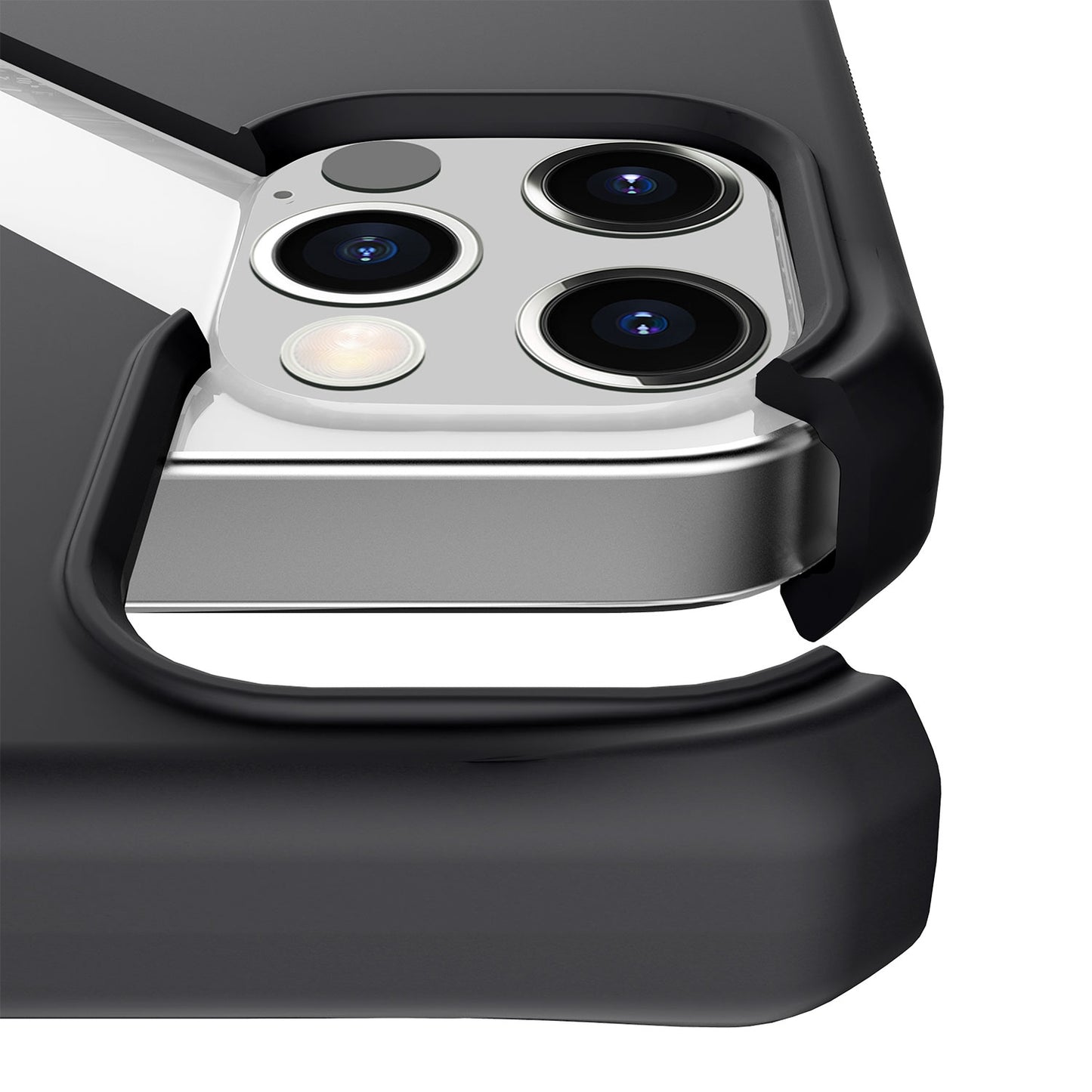 Itskins Level 2 Spectrumsolid For Apple Iphone 12 Pro Max Plain Black