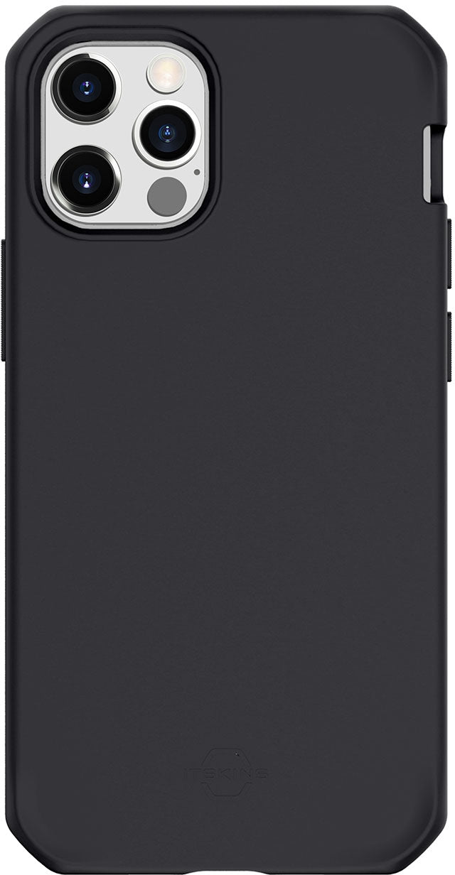 Itskins Level 2 Spectrumsolid For Apple Iphone 12 Pro Max Plain Black