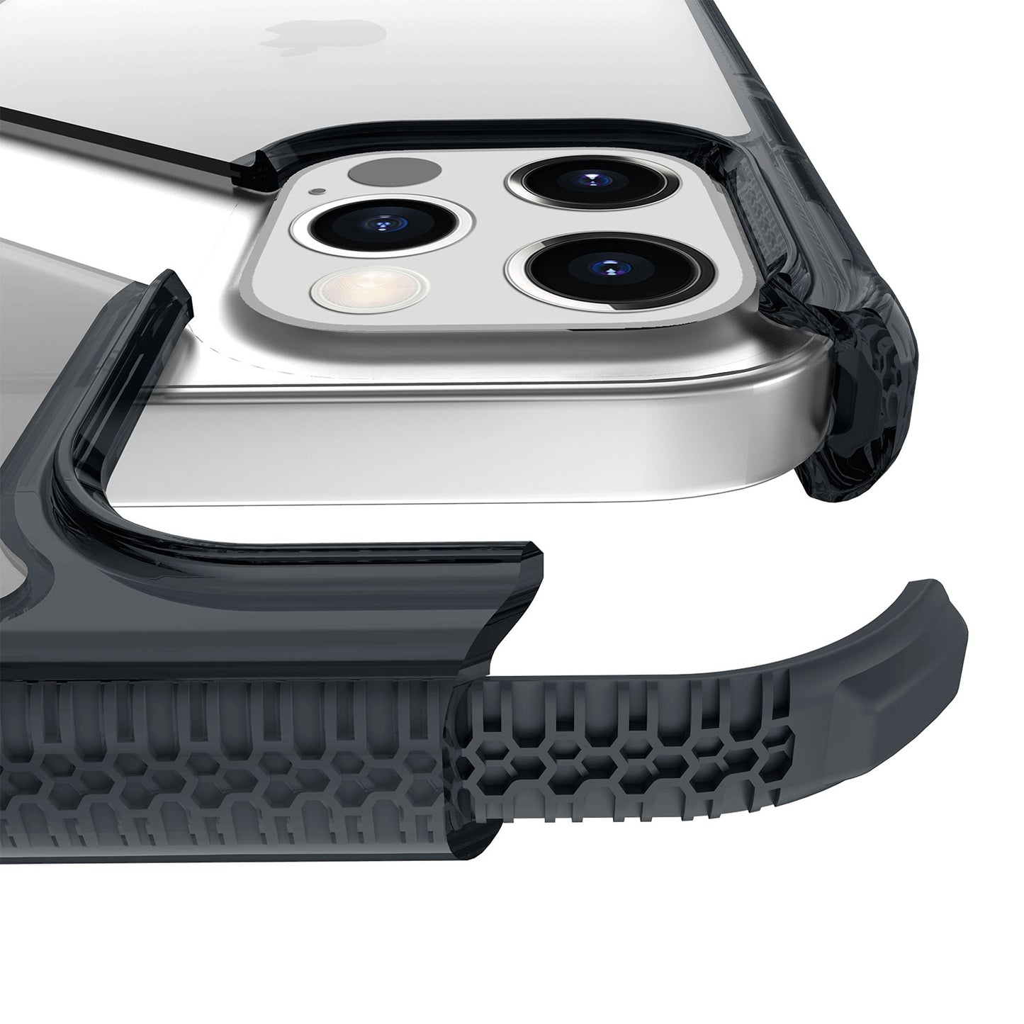 Itskins Level 3 Supremeclear For Apple Iphone 12 Pro Max Smoke/Transparent