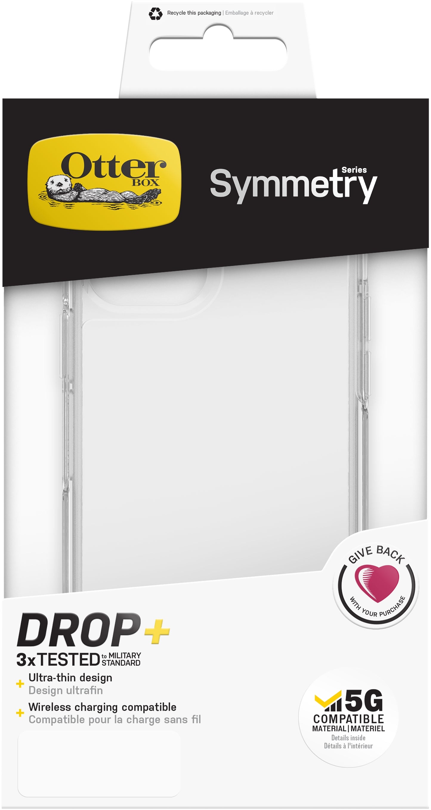 Otterbox Symmetry Clear Case Apple Iphone 12/12 Pro Clear