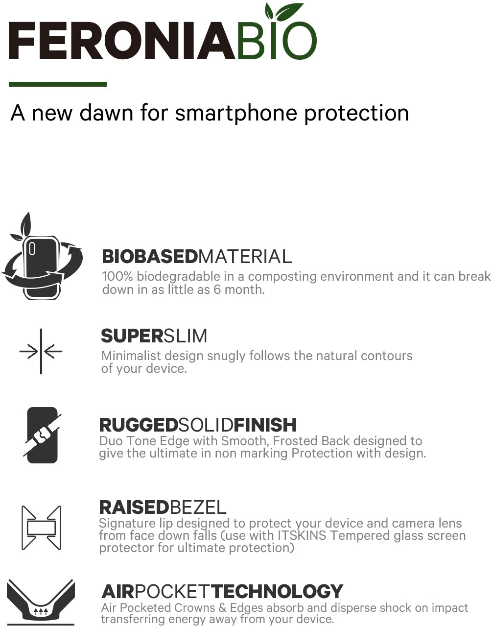 Itskins Level 2 Feroniabio For Samsung Galaxy A31 Black