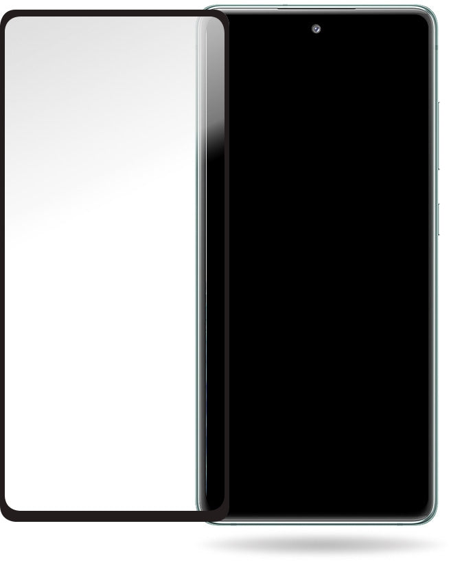 Mobilize Glass Screen Protector - Black Frame - Samsung Galaxy S20 Fe