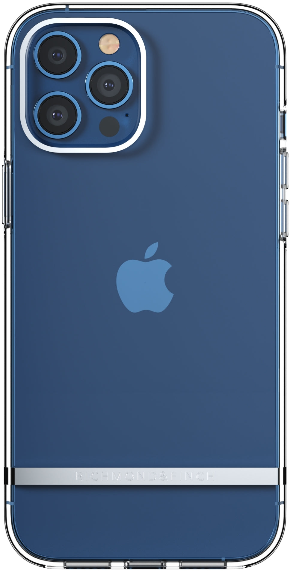 Richmond & Finch Clear Case Collection Apple Iphone 12 Pro Max Transparent/Silver