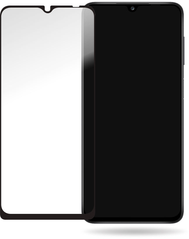 Mobilize Glass Screen Protector - Black Frame - A02S/A03/A03S/A04S/A12/M12/A13 (4G/5G)/A32 5G