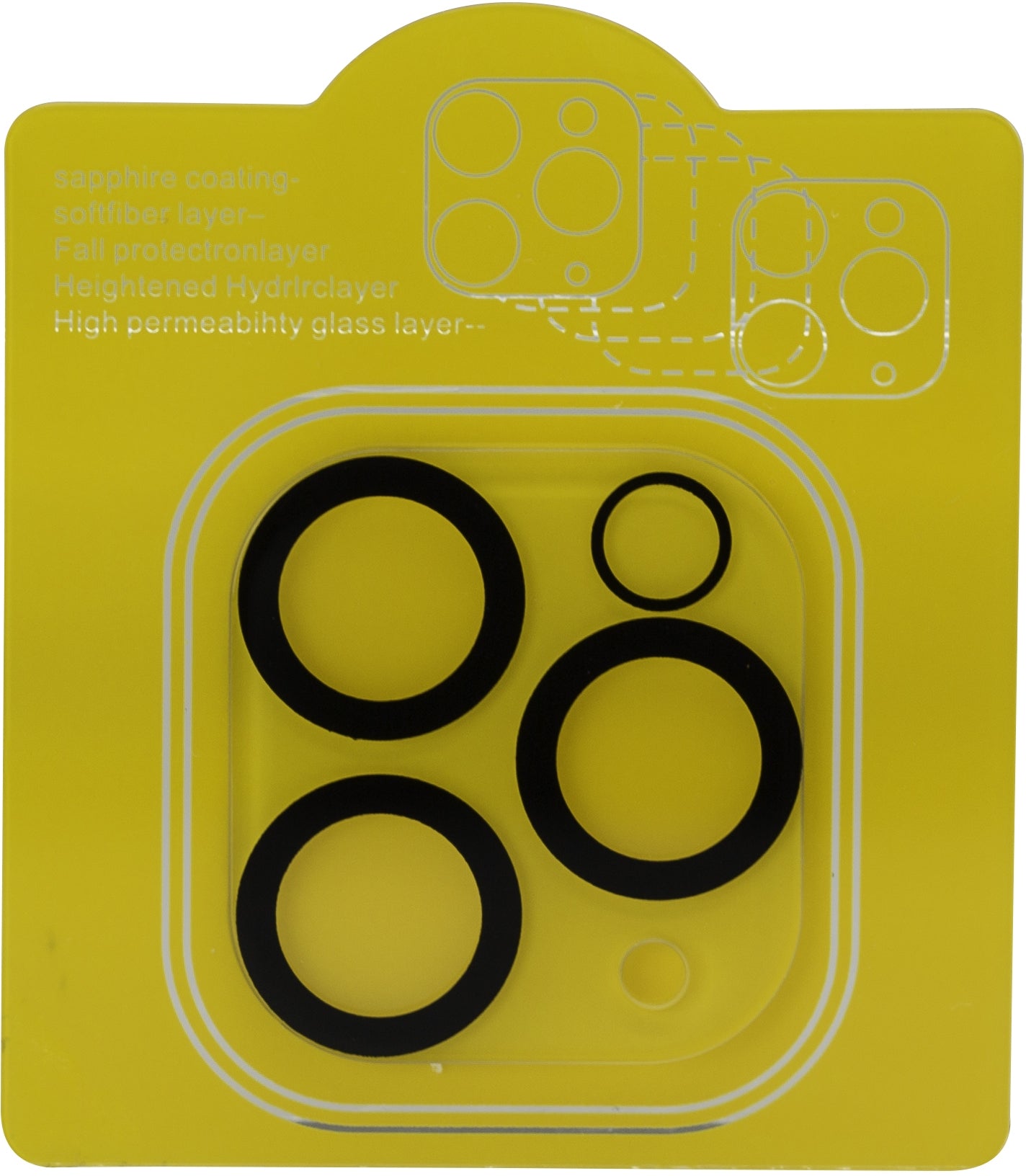 Mobilize Glass Screen Protector For Camera Apple Iphone 11 Pro/11 Pro Max