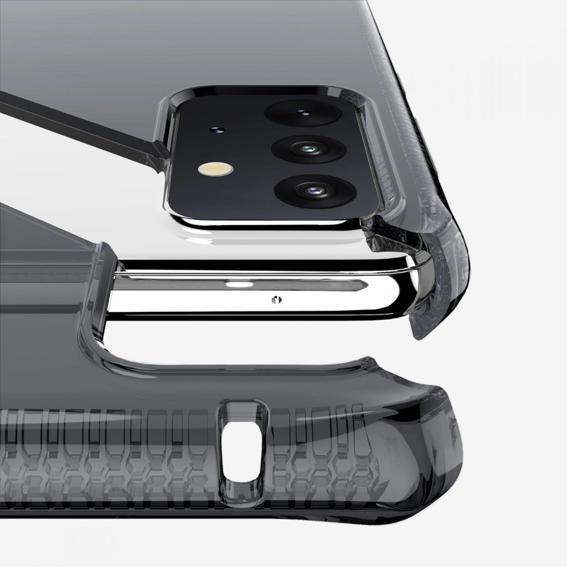 Itskins Level 2 Spectrumclear For Samsung Galaxy A72 4G Smoke