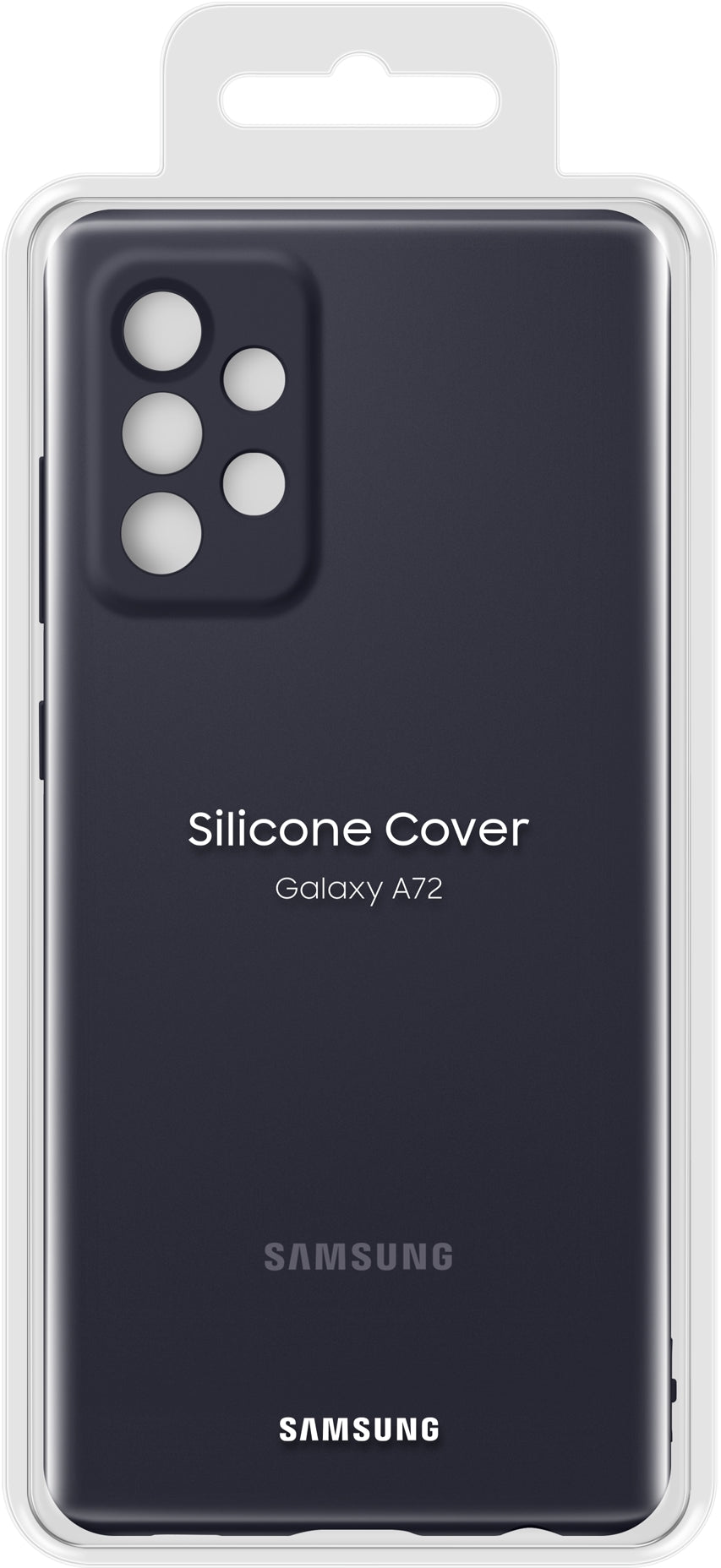 Samsung Ef-Pa725Tbegww Samsung Silicone Cover Galaxy A72 4G Black