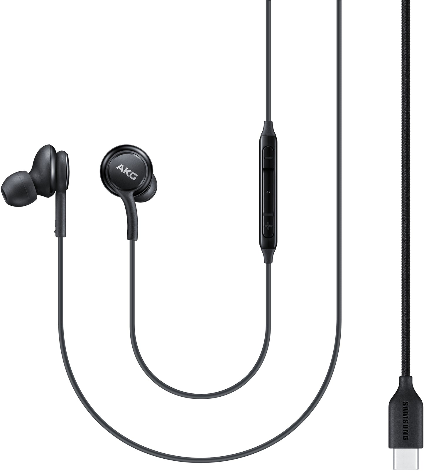 Samsung Eo-Ic100Bbegeu Samsung In-Ear Tuned By Akg Usb-C Stereo Headset Black Bulk