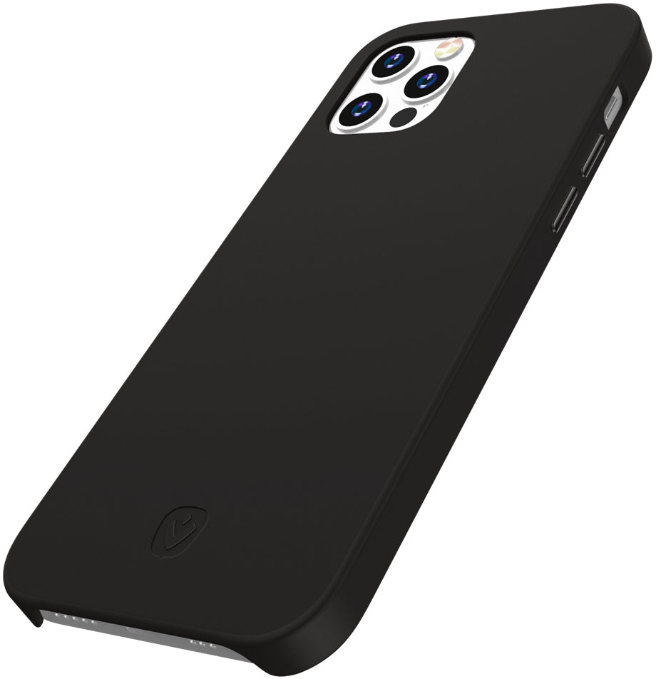Valenta Leather Back Cover Snap Luxe Apple Iphone 12/12 Pro Black