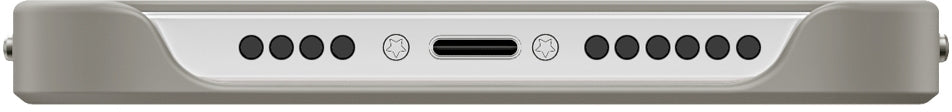 Valenta Leather Back Cover Snap Luxe Apple Iphone 12/12 Pro Grey