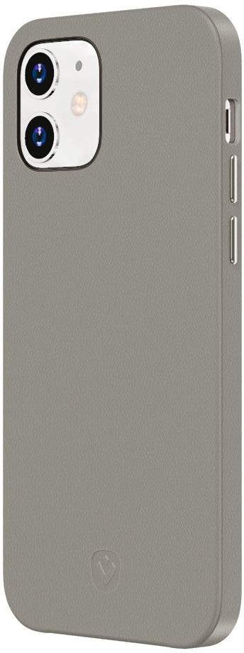 Valenta Leather Back Cover Snap Luxe Apple Iphone 12 Mini Grey