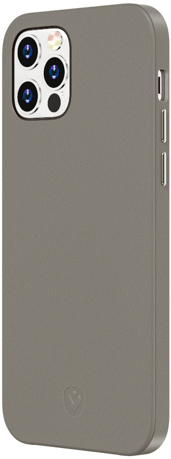 Valenta Leather Back Cover Snap Luxe Apple Iphone 12 Pro Max Grey