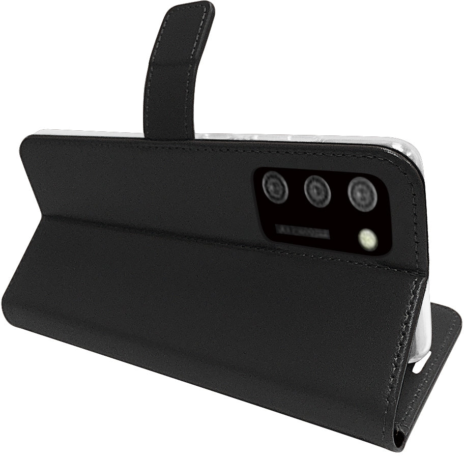 Valenta Book Case Gel Skin Samsung Galaxy A02S Black