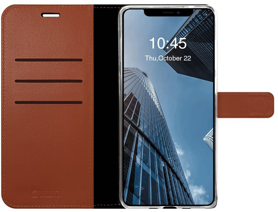 Valenta Book Case Gel Skin Apple Iphone 12 Mini Brown