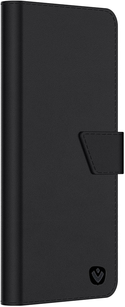 Valenta Leather Book Case Snap Universal Large Black