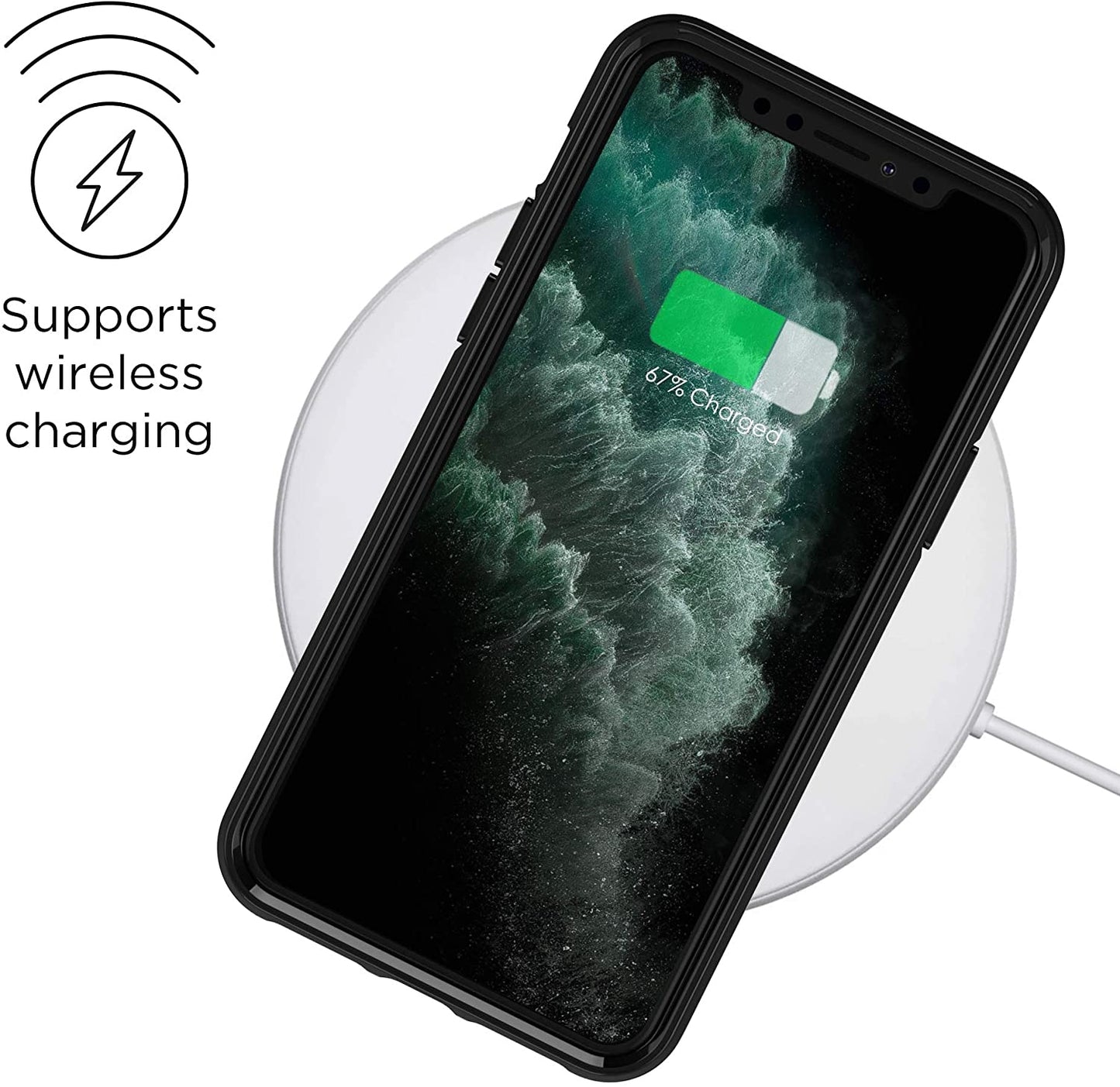 Richmond & Finch Freedom Series One-Piece Apple Iphone 13 Pro Black Out