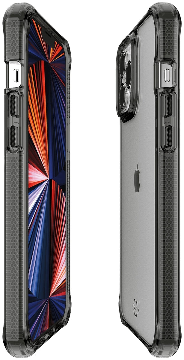 Itskins Level 3 Supremeclear For Apple Iphone 13 Pro Max Smoke/Transparent