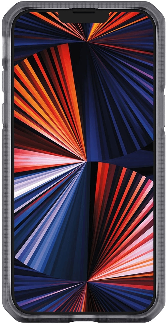 Itskins Level 2 Hybridfrost For Apple Iphone 13 Pro Max Transparent Black