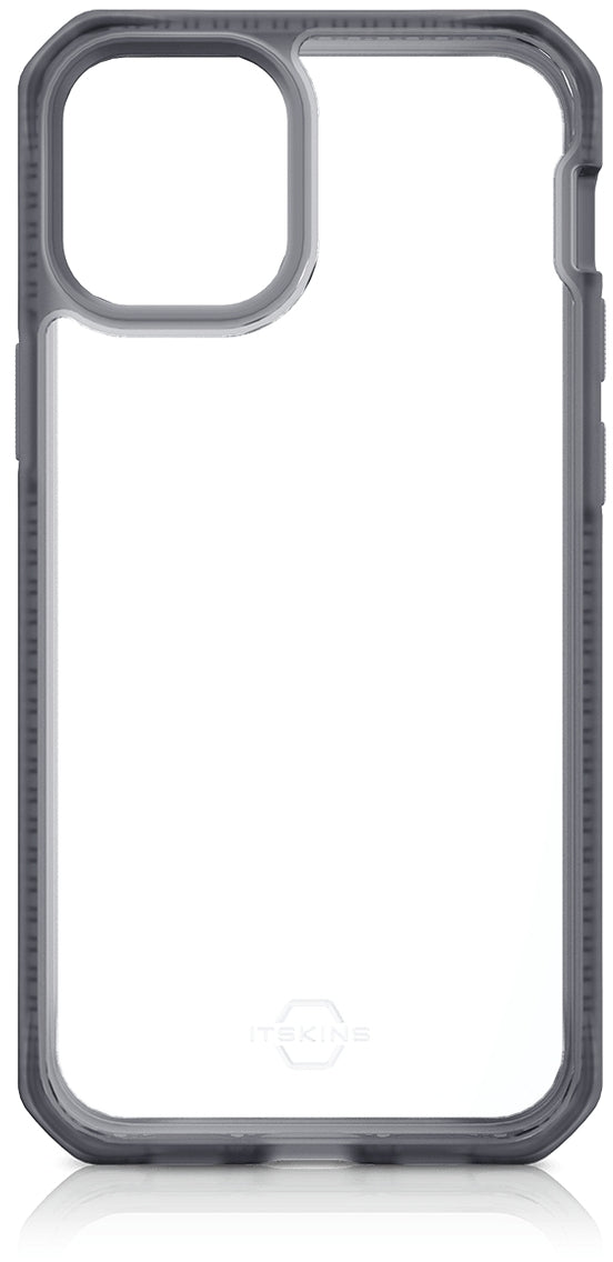 Itskins Level 2 Hybridfrost For Apple Iphone 12 Pro Max Transparent Black