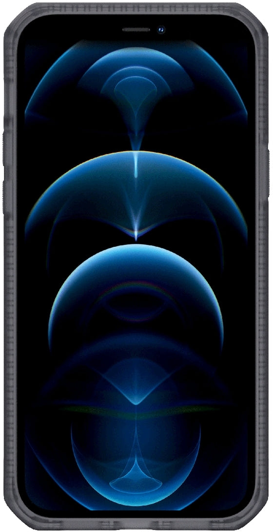Itskins Level 2 Hybridfrost For Apple Iphone 12 Pro Max Transparent Black