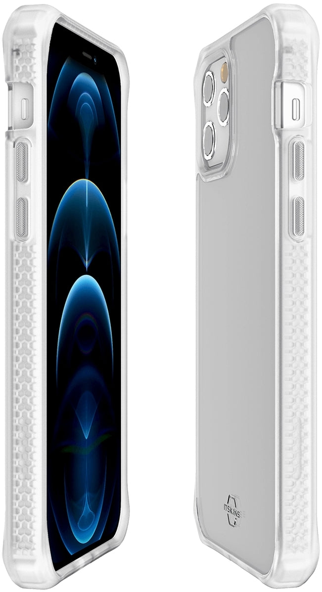 Itskins Level 2 Hybridfrost For Apple Iphone 12 Pro Max Transparent