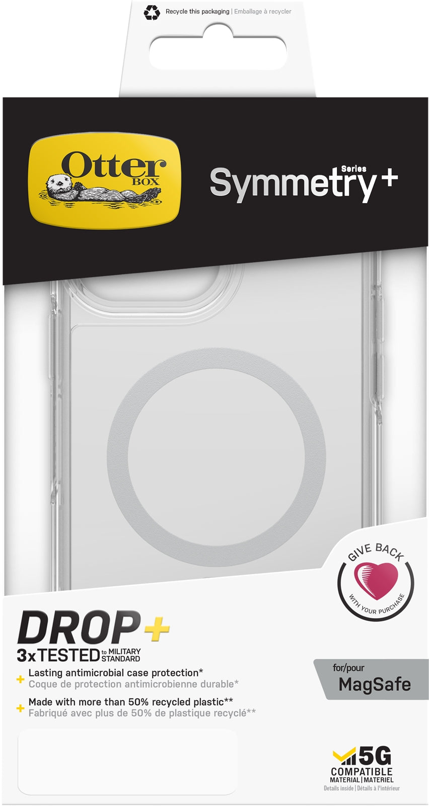 Otterbox Symmetry+ Clear Case Apple Iphone 13 Pro Max Clear