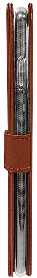 Valenta Book Case Gel Skin Apple Iphone 13 Pro Max Brown